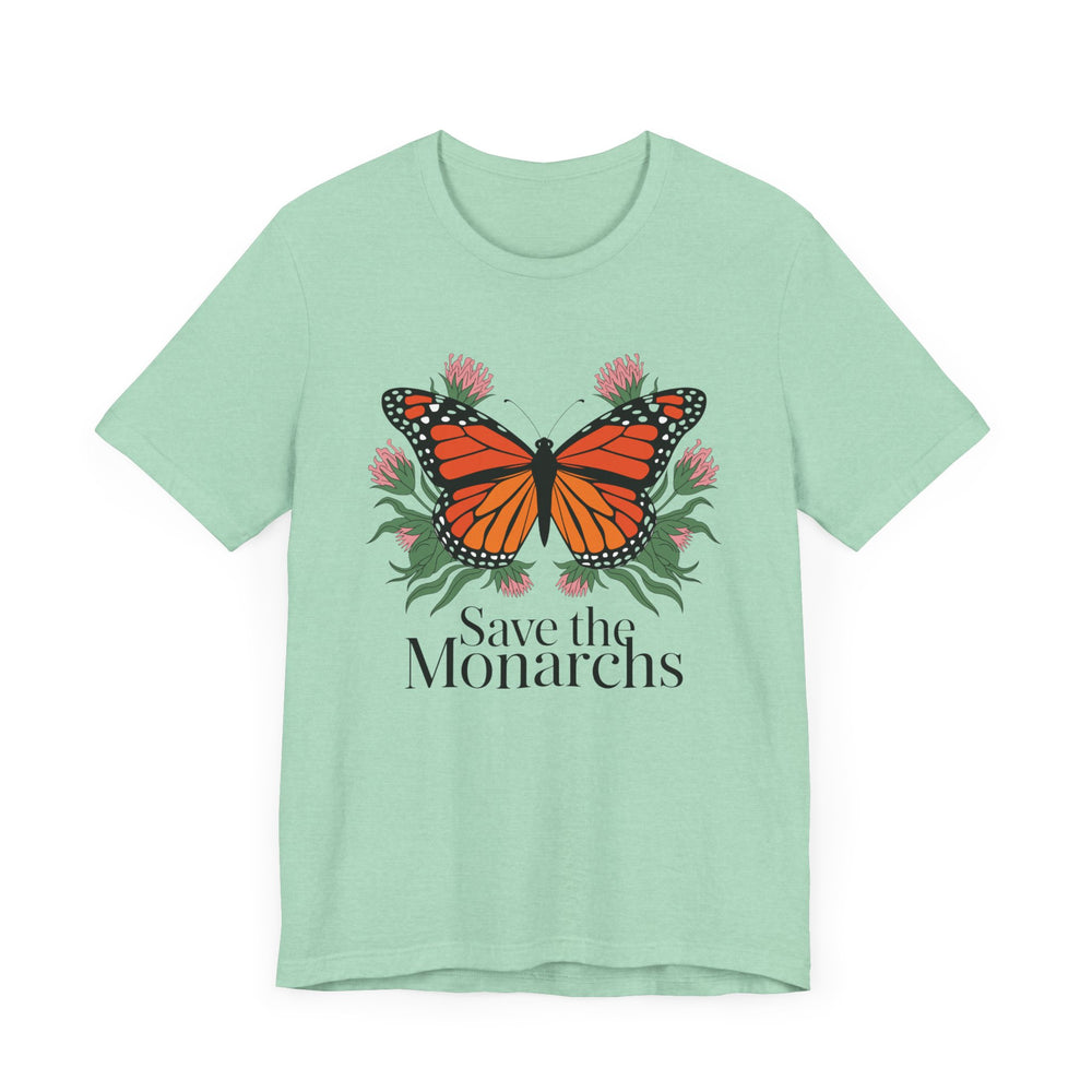 Save The Monarchs T-Shirt Monarch  Butterfly Conservation