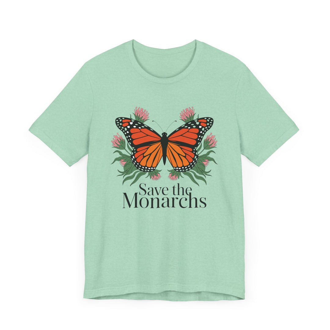 Save The Monarchs T-Shirt Monarch  Butterfly Conservation