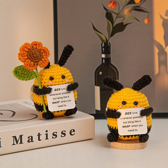 "Bee-lieve in Yourself!" Positivity Bee Toy
