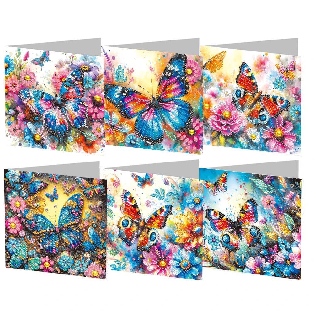 Bedazzle & Fly Greeting Card Pack — Butterfly