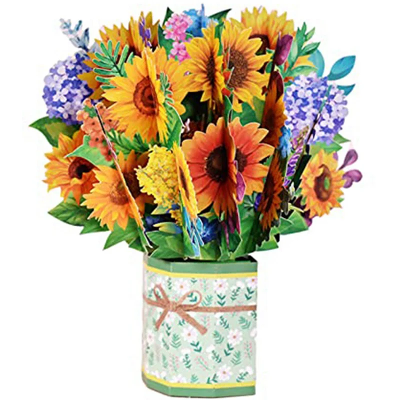 FlutterBloom: Golden Sunflower Basket