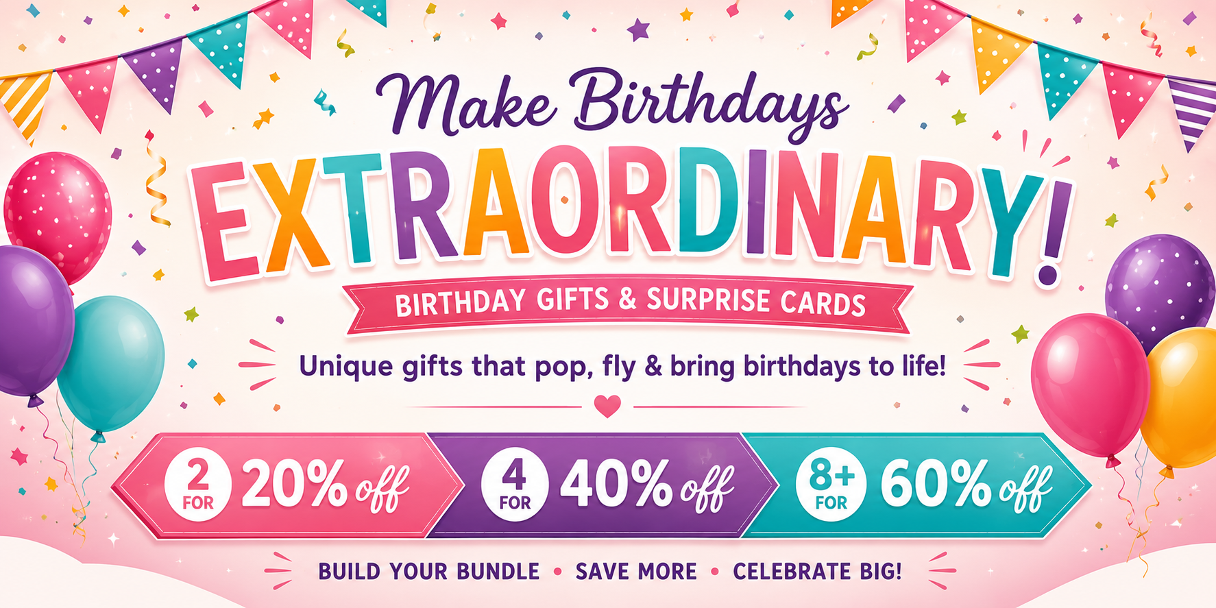 Birthday Gifts & Surprise Cards