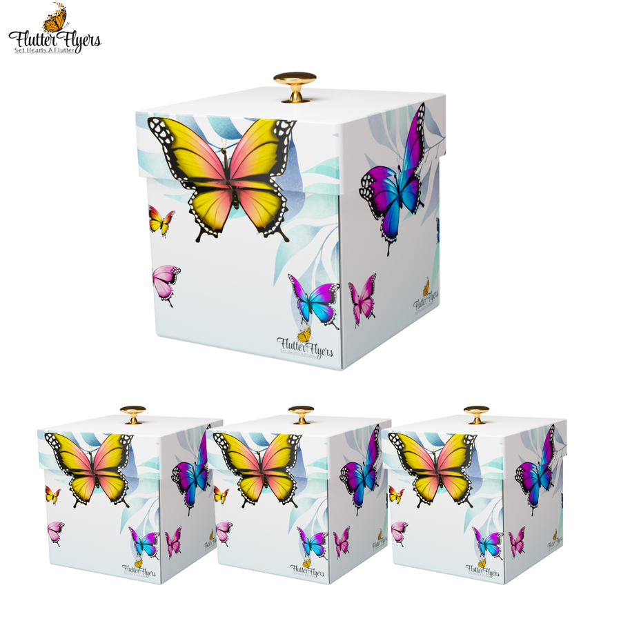 Kit de mariposas explosivas con FlutterFlyers (FlutterBox) — 4 kits FlutterBox: ahorre un 25 % + envío gratis