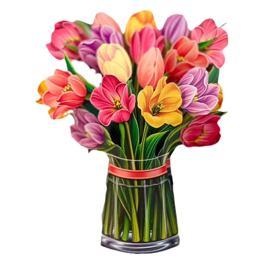 FlutterBloom: Colorful Tulips