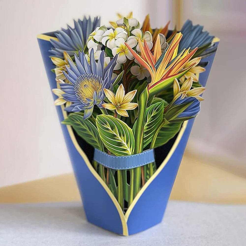 FlutterBloom: Bird of Paradise Bouquet