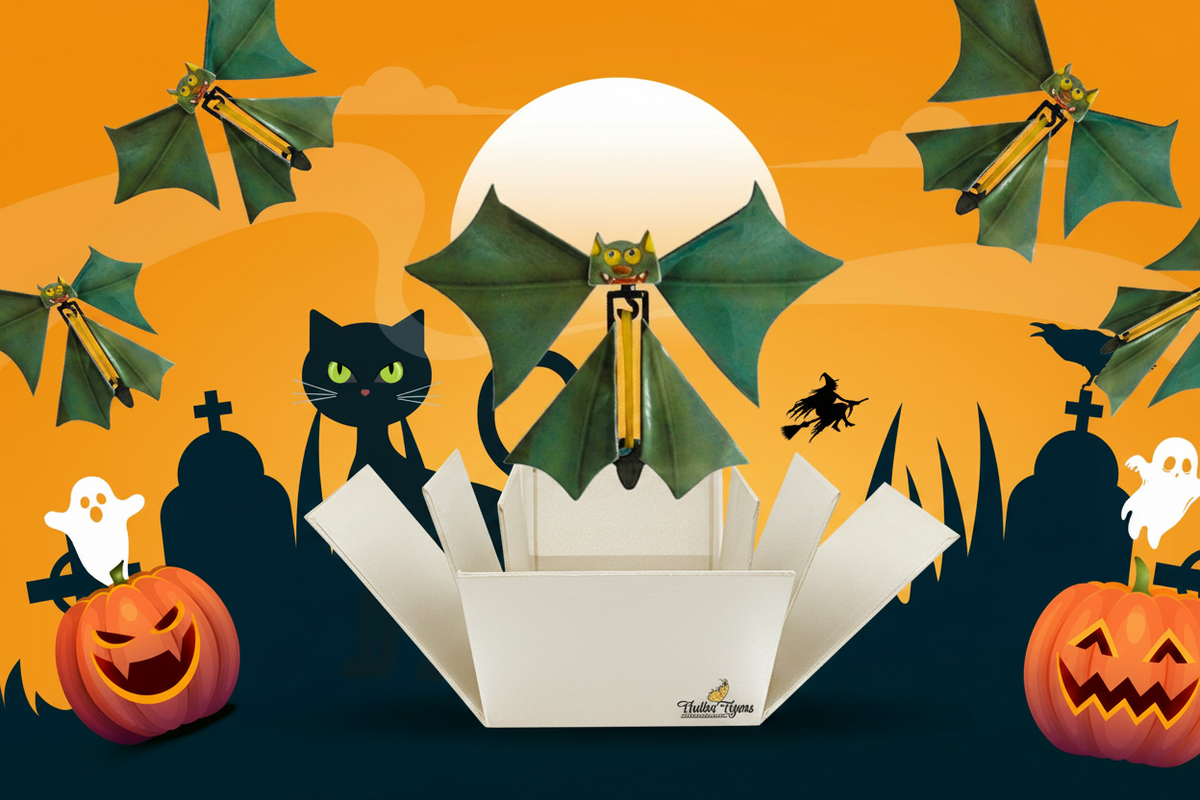 Halloween BatFlyers | Flying Bats for Spooky Halloween Surprises ...