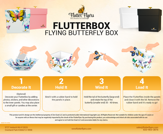 FlutterBox Explosion Gift Box