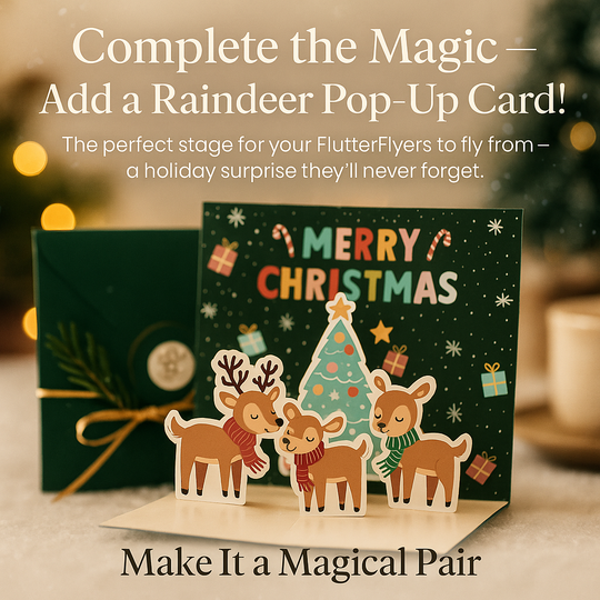 Reindeer Magic Pop-Up Card