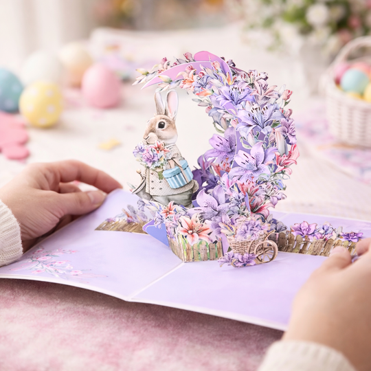 FlutterJoy: Easter Pop-Up Card