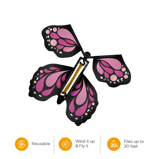 Flutter Flyers Flying Wind-Up Butterflys: Tier 1 Wholesale