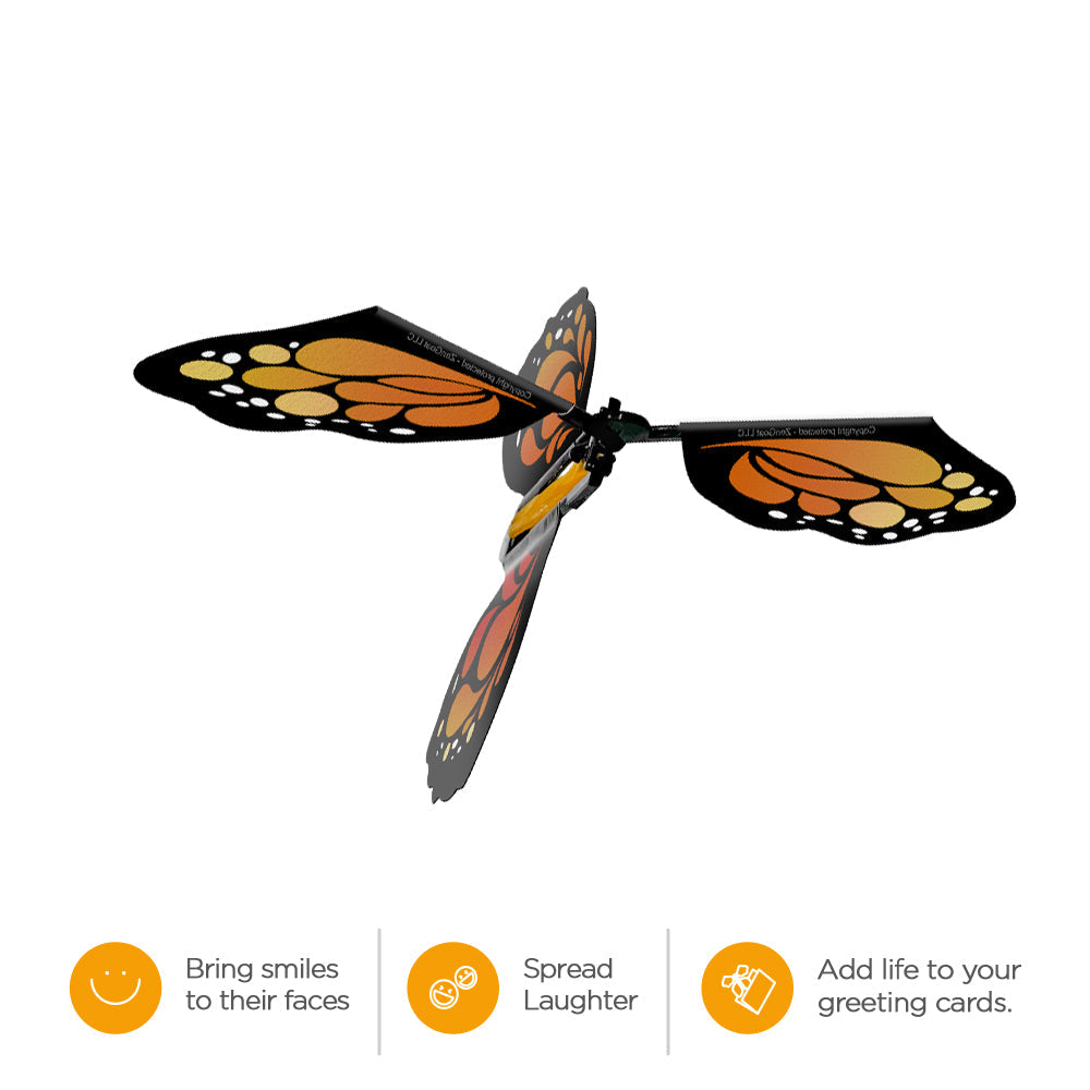 Flutter Flyers Flying Wind-Up Butterflys: Tier 1 Wholesale