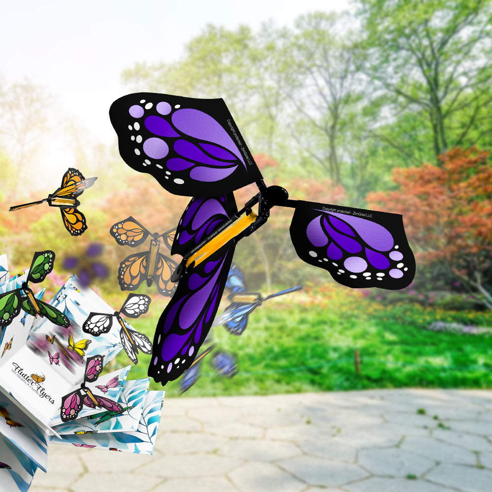 Futter Fly FlutterFlyers I Flying Monarch Butterflies – Flutter Flyers