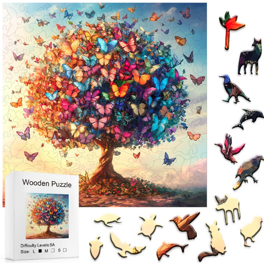 FlutterTree Wooden Puzzle