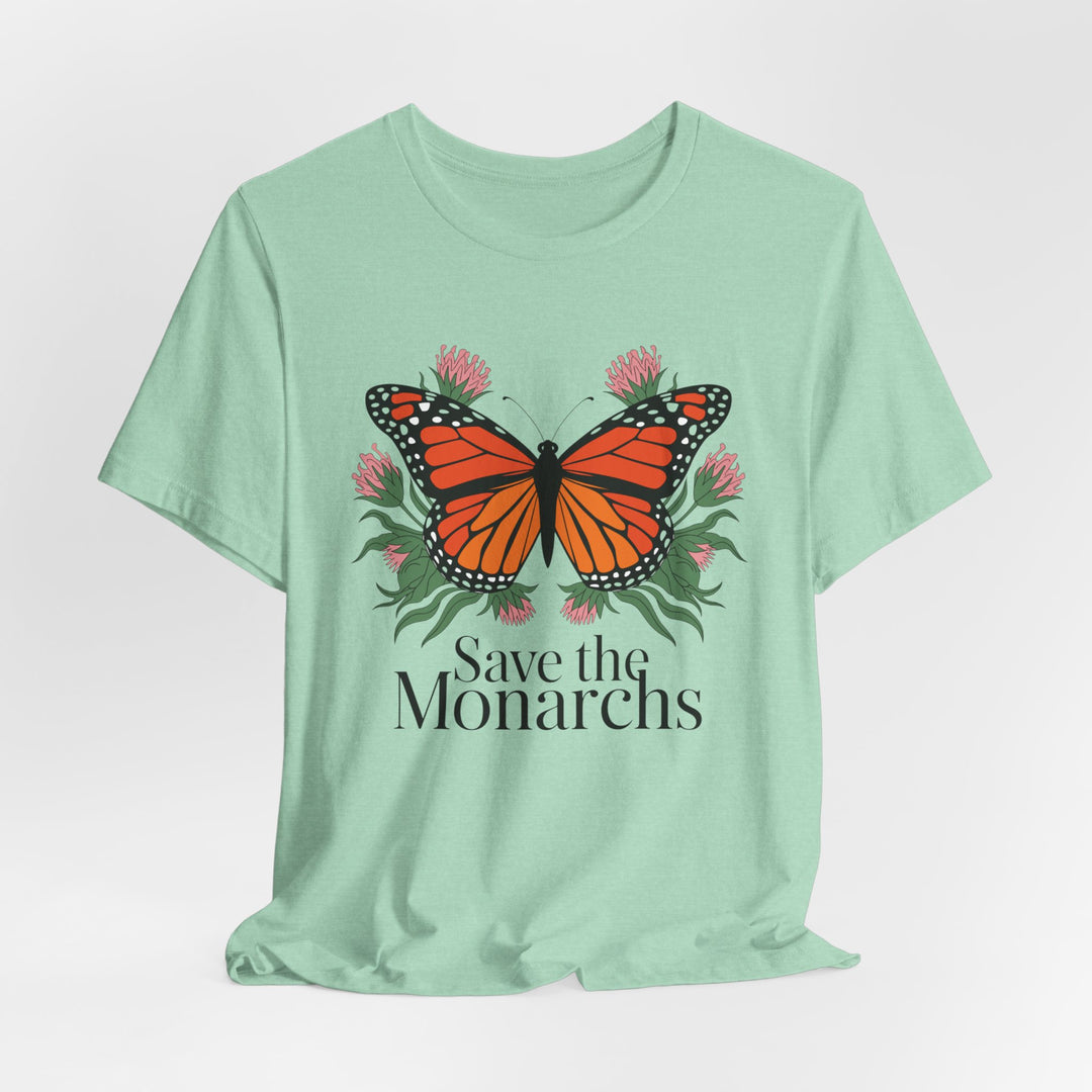 Save The Monarchs T-Shirt Monarch  Butterfly Conservation 