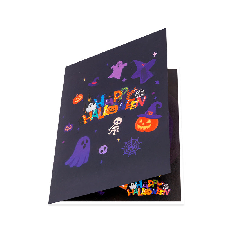 FlutterJoy: Halloween Haunt Pop-Up Card