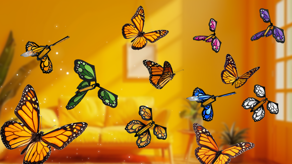 Custom Flutter Flyer Flutter Flyers – Flying Butterfly Gift for Any Occasion