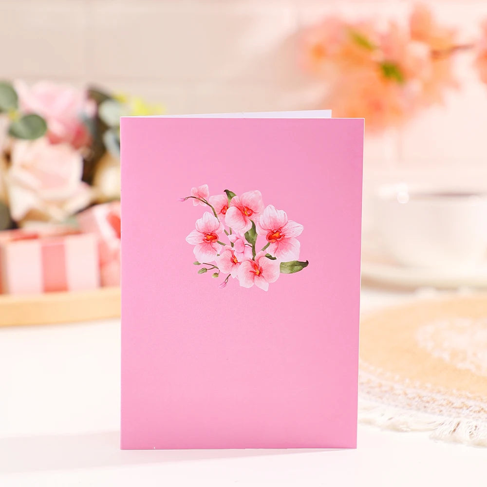 FlutterJoy: Blooming Treasures Pop-Up Cards