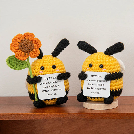 "Bee-lieve in Yourself!" Positivity Bee Toy