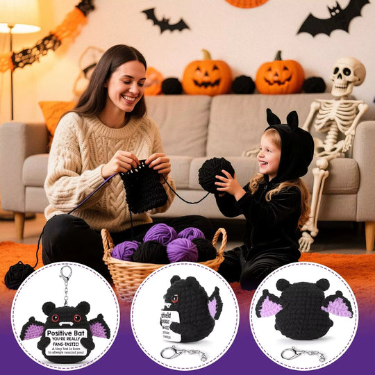 Positive Bat – Mini Encouragement Plush