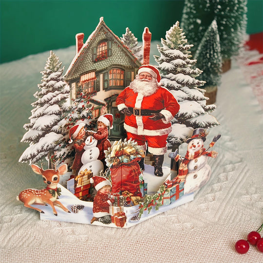 FlutterJolly: Vintage Christmas Pop-Up Cards