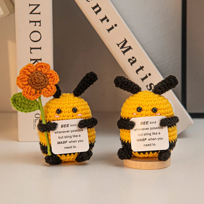 "Bee-lieve in Yourself!" Positivity Bee Toy