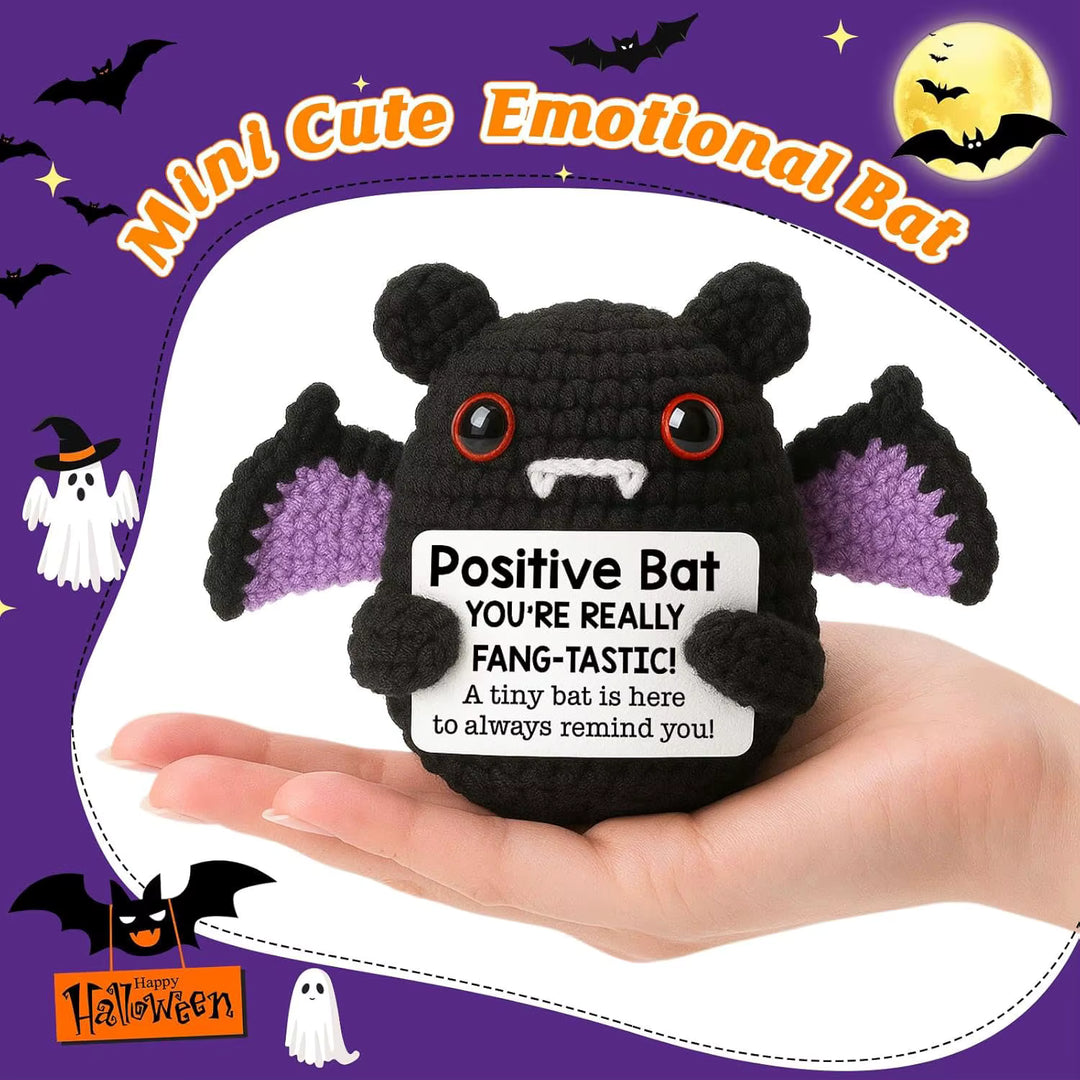 Positive Bat – Mini Encouragement Plush