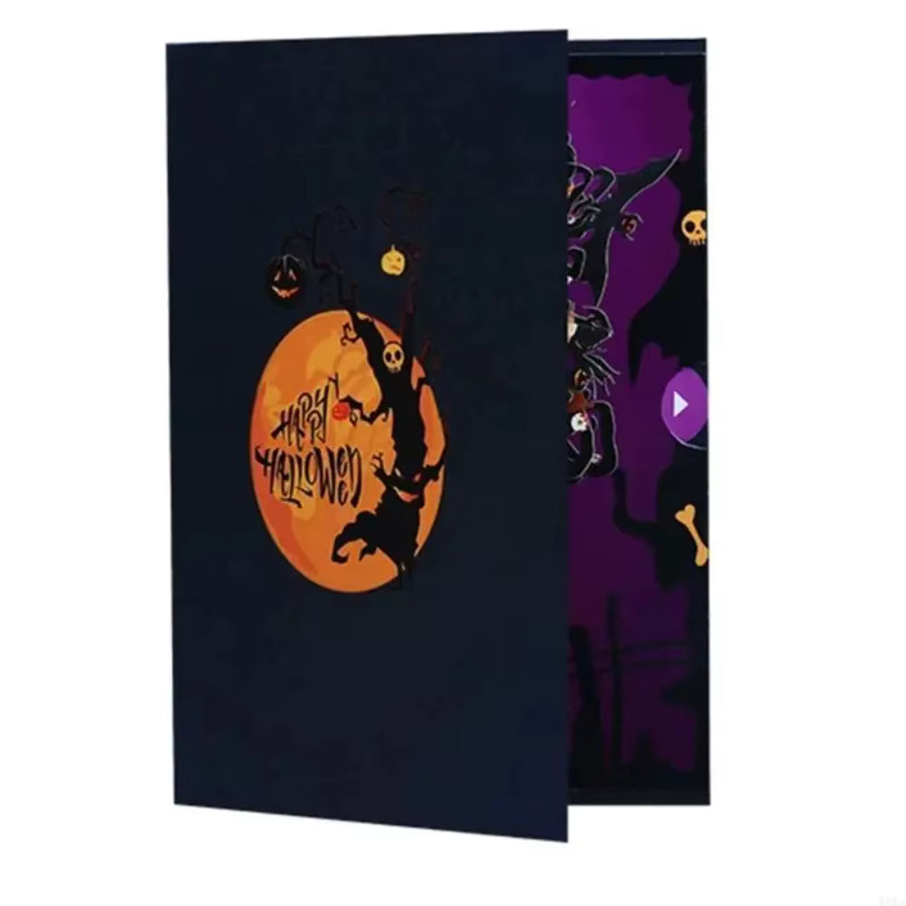 FlutterJoy: Haunted Hollow Pop-Up Card