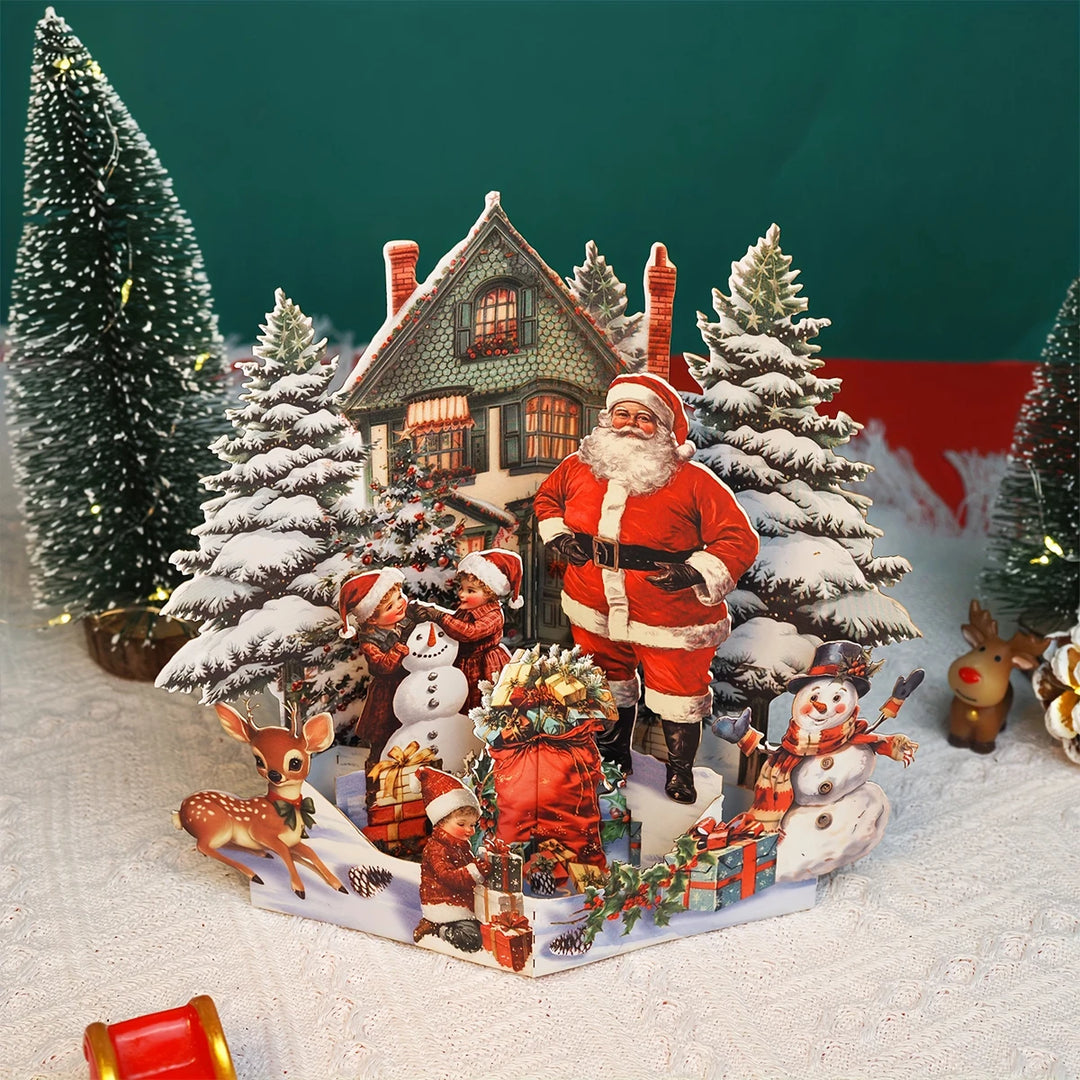 FlutterJolly: Vintage Christmas Pop-Up Cards