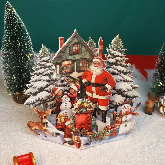 FlutterJolly: Vintage Christmas Pop-Up Cards