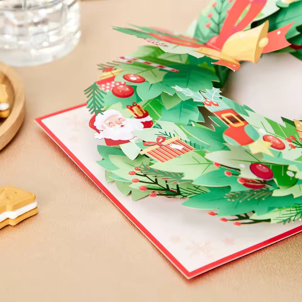 FlutterJolly: Christmas Wreath Pop-Up