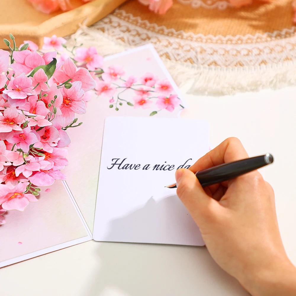 FlutterJoy: Blooming Treasures Pop-Up Cards