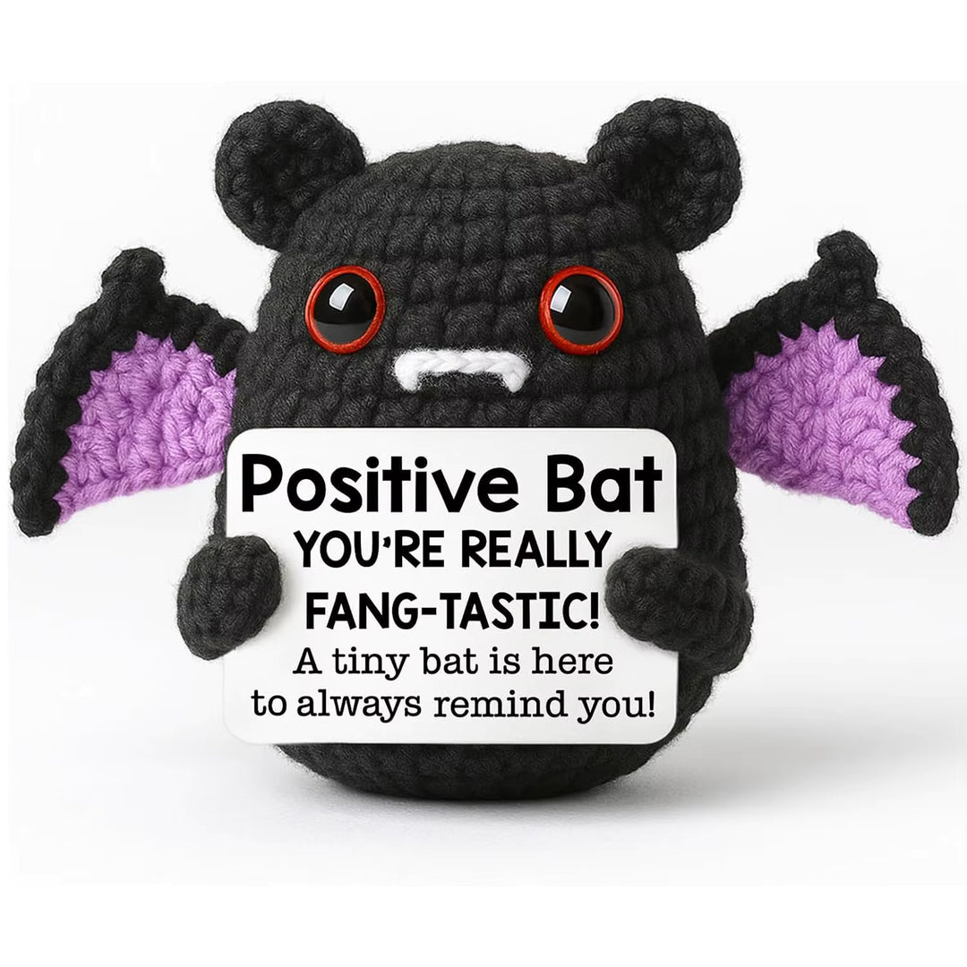 Positive Bat – Mini Encouragement Plush