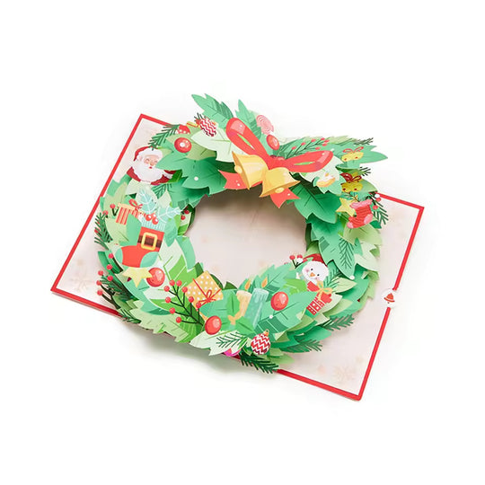 FlutterJolly: Christmas Wreath Pop-Up