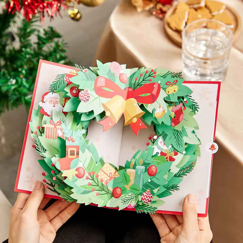 FlutterJolly: Christmas Wreath Pop-Up