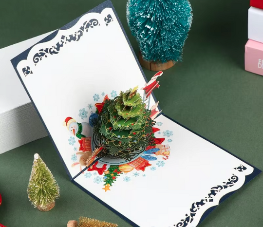 FlutterJolly: Wonderland Pop-Up Card