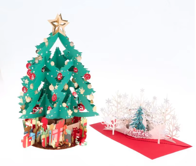 FlutterJolly: Wonderland Pop-Up Card