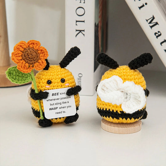 "Bee-lieve in Yourself!" Positivity Bee Toy