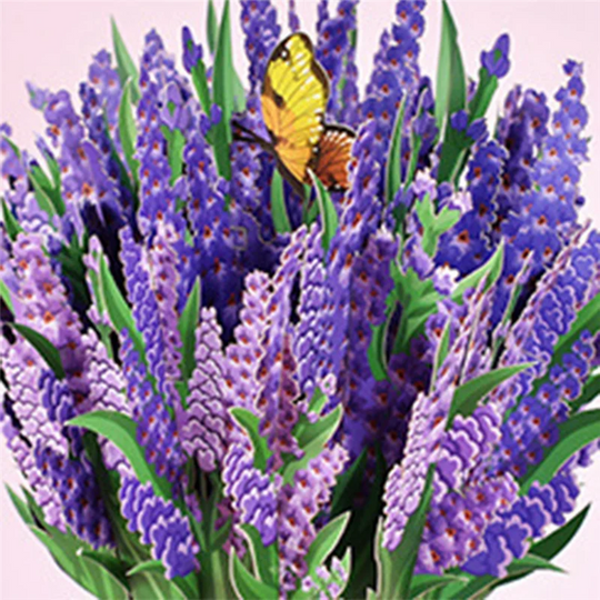 FlutterBloom Lavender Basket of Grace