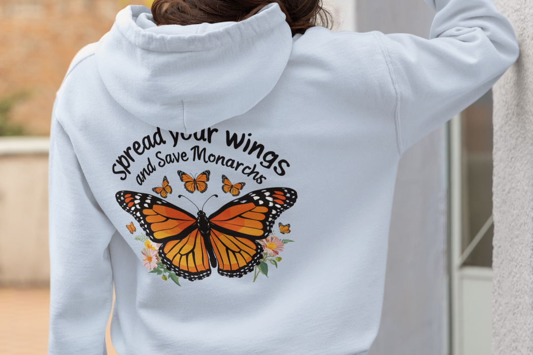 Monarch butterfly sweatshirt sales