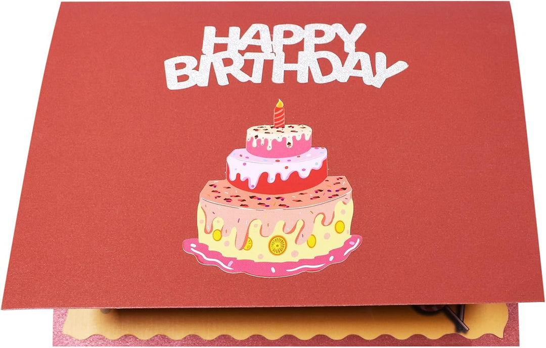 FlutterJoy: Birthday Cake Pop-Up