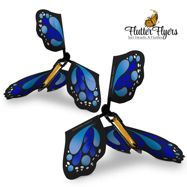 Flutter Flyers 5 Flyers  I  1 of each color FlutterFlyers I Flying Monarch Butterflies