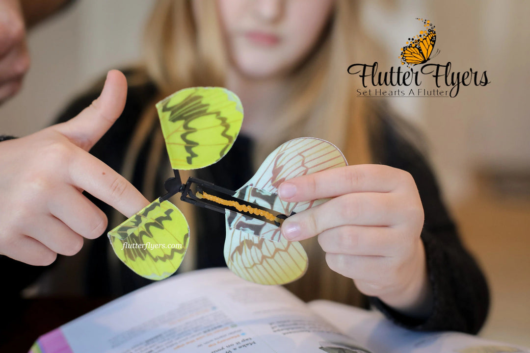 Flutter Flyers Flying Monarch Butterflies - Assorted Colors