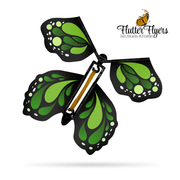 Flutter Flyers  Green Monarch FlutterFlyers I Package of 5 Single Color