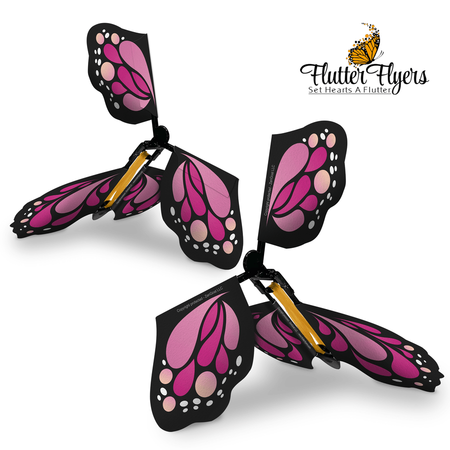 FlutterFlyers Pink (5 Pack)