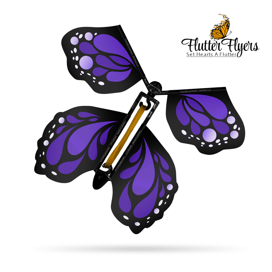 FlutterFlyers Purple (5 Pack)