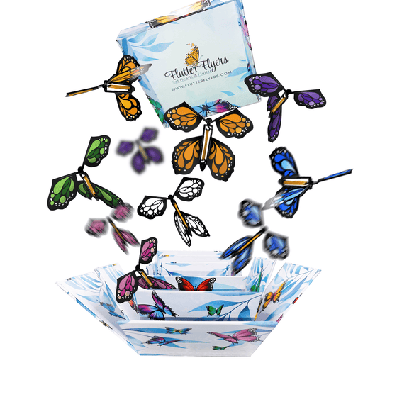 Monarch Butterfly Explosion Box med FlutterFlyers 