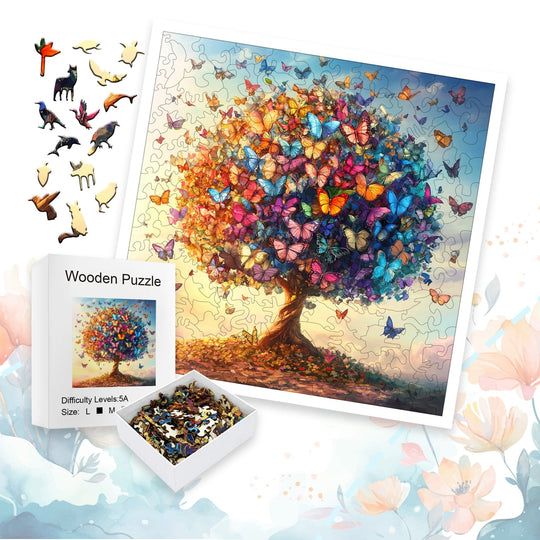 FlutterTree Wooden Puzzle