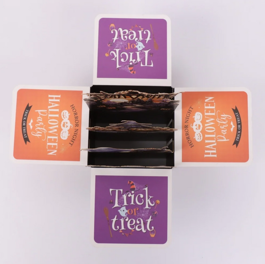 FlutterBoo Pop-Up Halloween Card