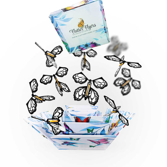 Monarch Butterfly Explosion Box with FlutterFlyers I FlutterBox Kit