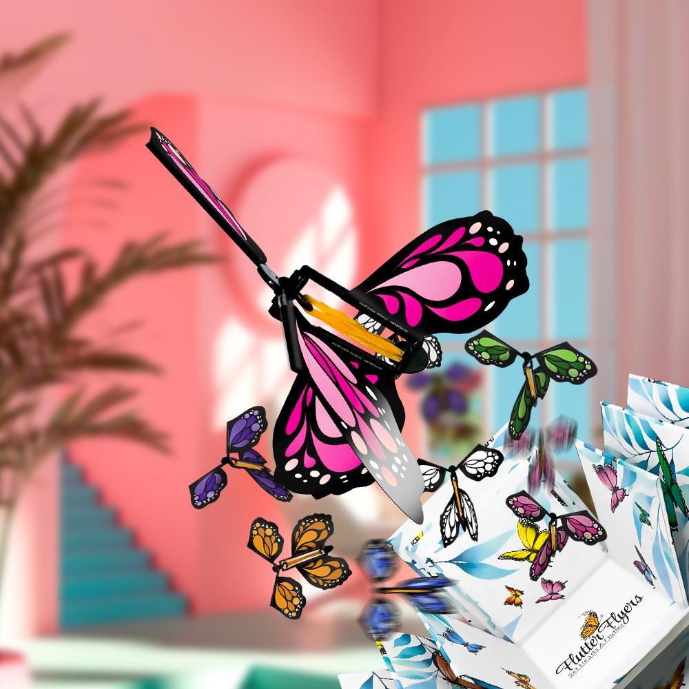 Butterfly Explosion Gift Box with Flying Butterflies, Monarch Butterfly Surprise Box, Birthday Gift, Mother’s Day Gift, Unique Gift